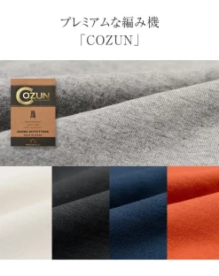 BARNS / BR-8146 Knitsted Henley Neck Short Sleeve Crew Neck T-Shirt