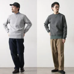 BARNS / Cozun Gusset Crew Neck Sweatshirt