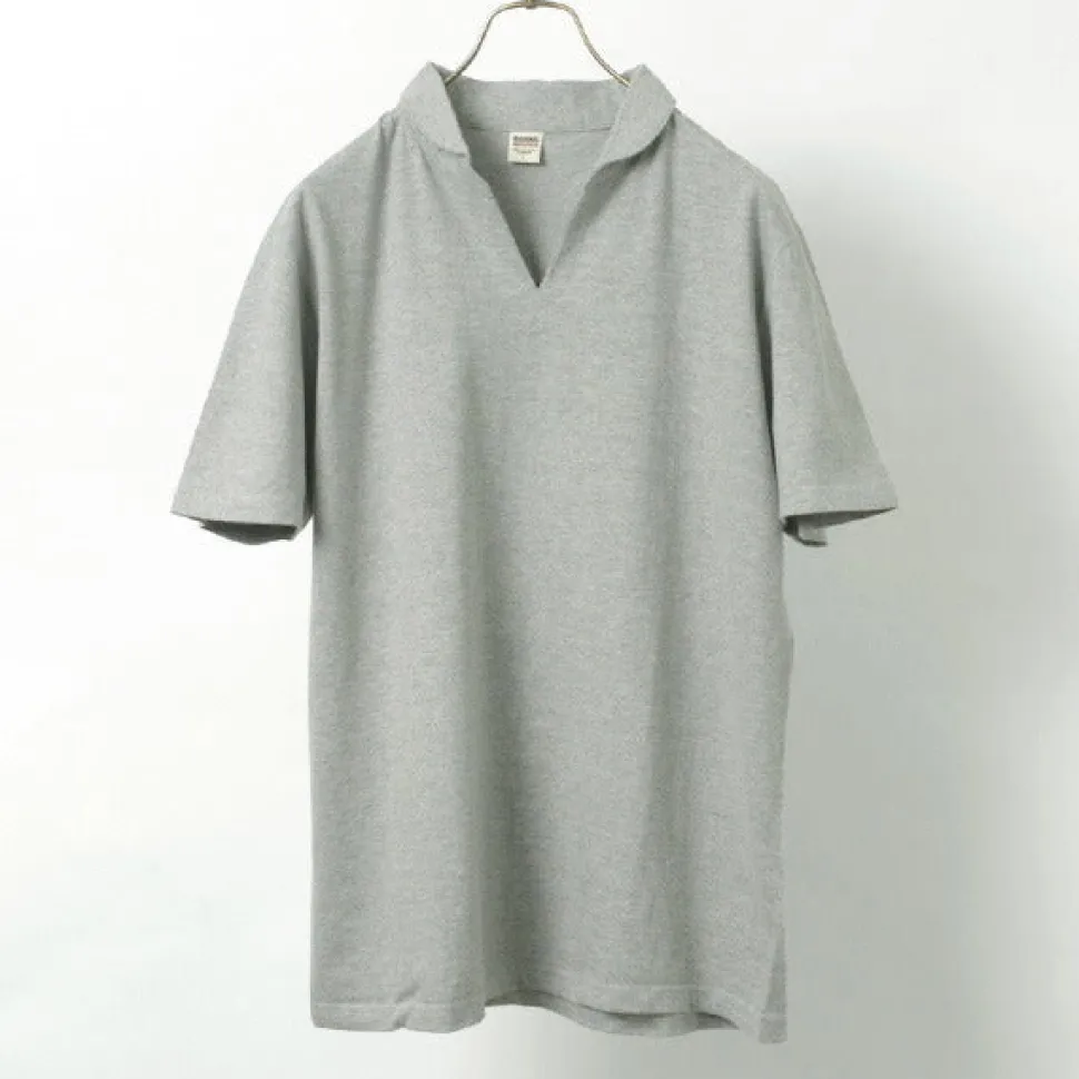 BARNS / Cozun Knit Vintage Skipper Polo Shirt