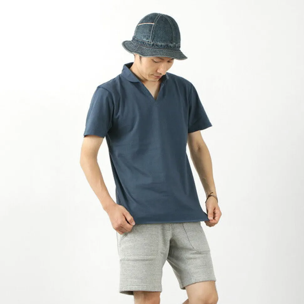 BARNS / Cozun Knit Vintage Skipper Polo Shirt