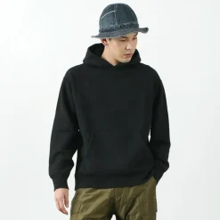 BARNS / Hanging Knit Wide Hoodie