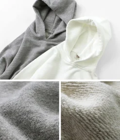 BARNS / Hanging Knit Wide Hoodie