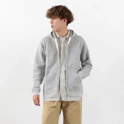 BARNS / Hanging Knits Zip Parka Sweat