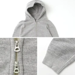 BARNS / Hanging Knits Zip Parka Sweat