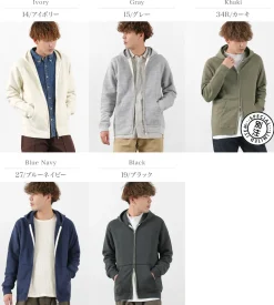 BARNS / Hanging Knits Zip Parka Sweat