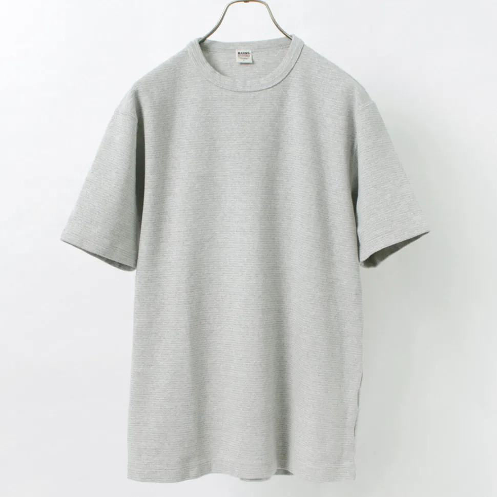 BARNS / Heavy Spun Milled Short Sleeve T-Shirt
