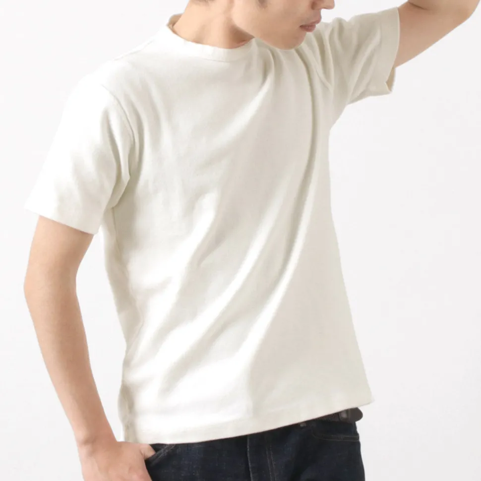 BARNS / Heavy Spun Milled Short Sleeve T-Shirt