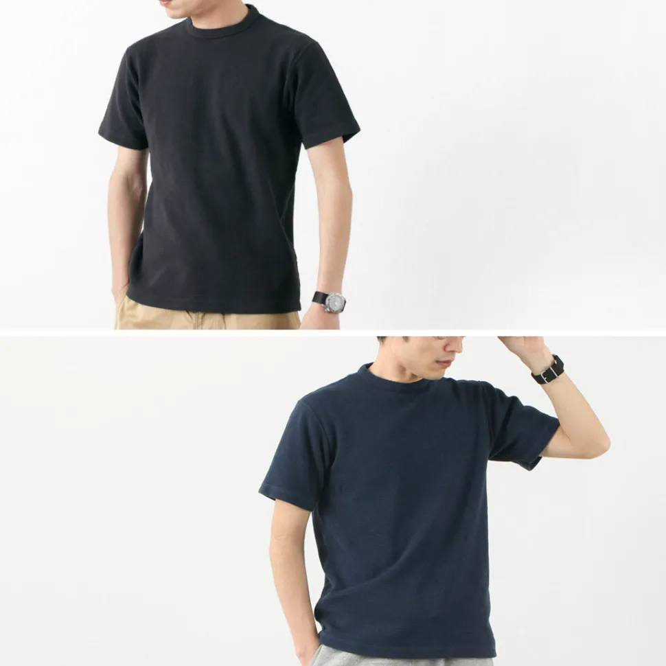 BARNS / Heavy Spun Milled Short Sleeve T-Shirt