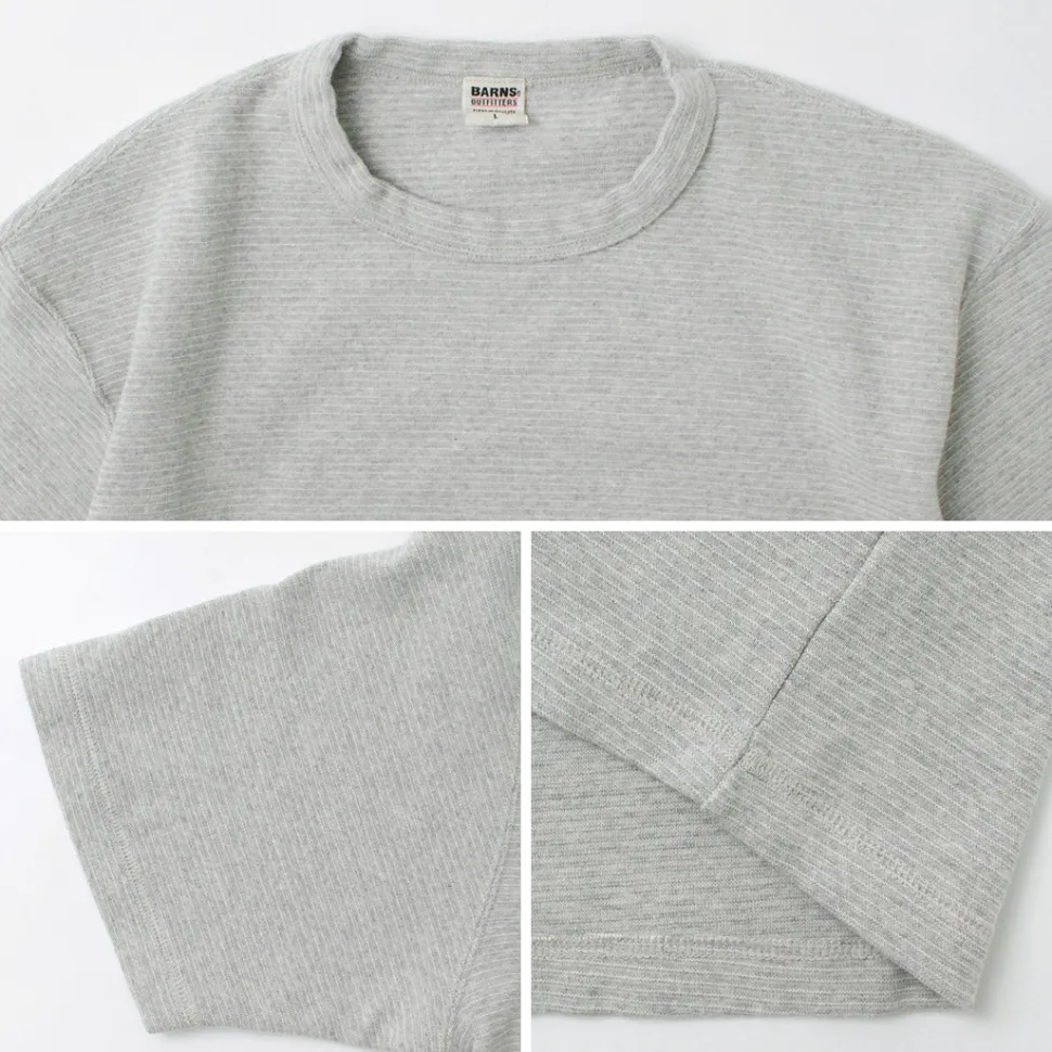 BARNS / Heavy Spun Milled Short Sleeve T-Shirt