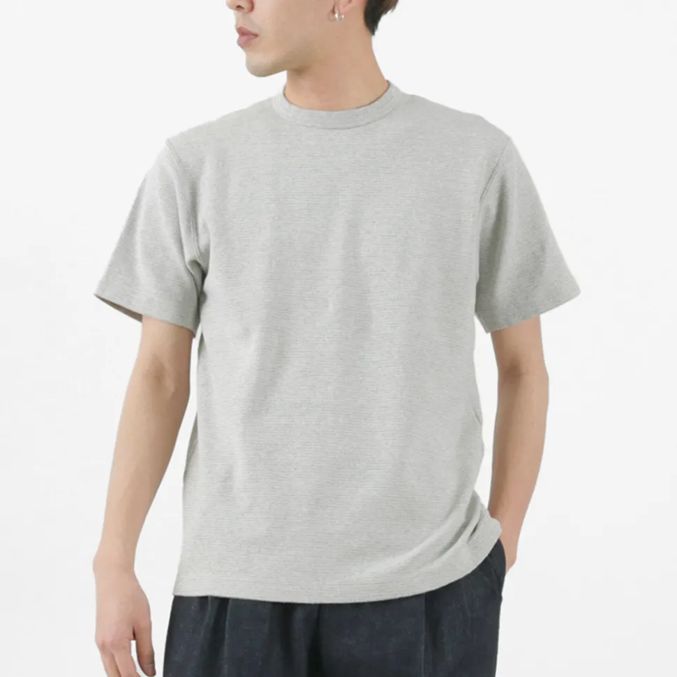BARNS / Heavy Spun Milled Short Sleeve T-Shirt