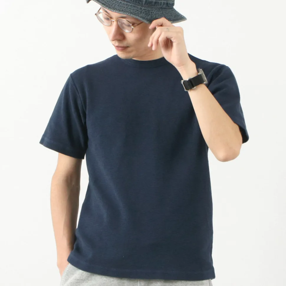 BARNS / Heavy Spun Milled Short Sleeve T-Shirt