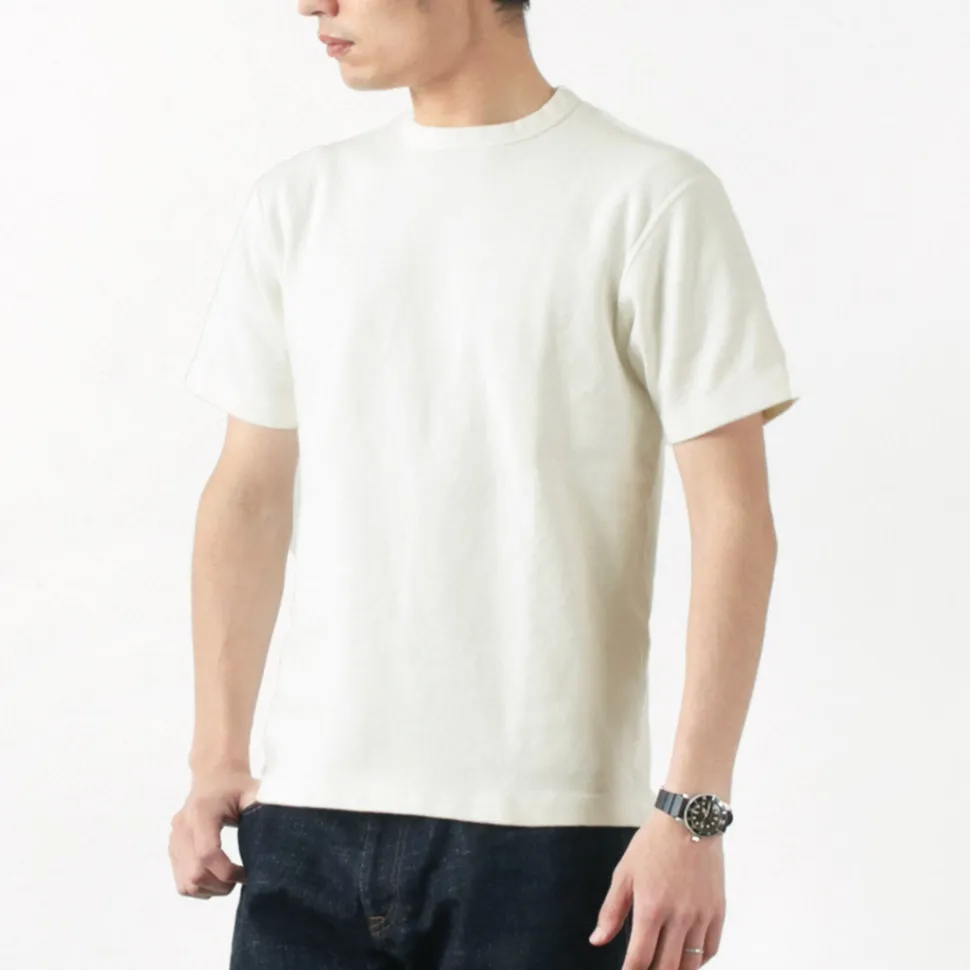 BARNS / Heavy Spun Milled Short Sleeve T-Shirt