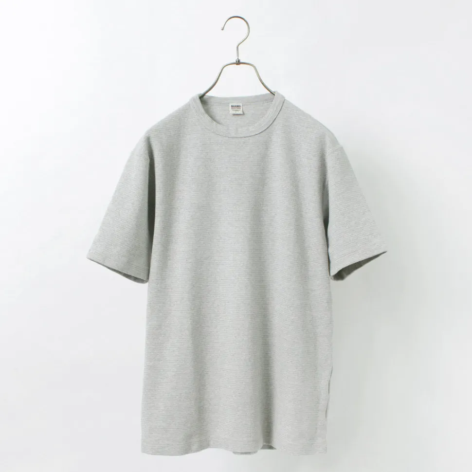 BARNS / Heavy Spun Milled Short Sleeve T-Shirt