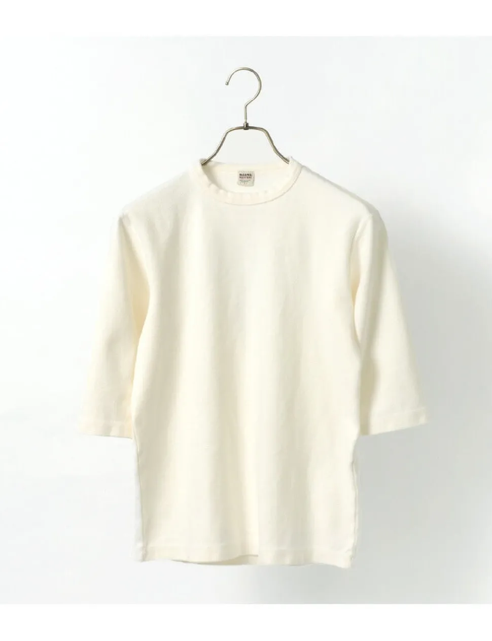 BARNS / Heavy spun milled fabric 6.5/10 sleeve T-shirt