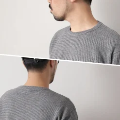 BARNS / Heavy Spun Milled Fabric Long Sleeve T-Shirt