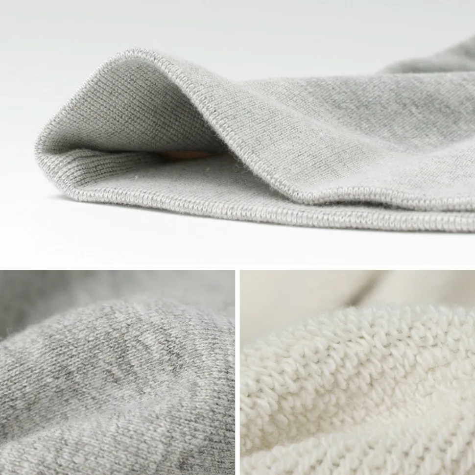 BARNS / Loopwheel wide crew sweatshirt