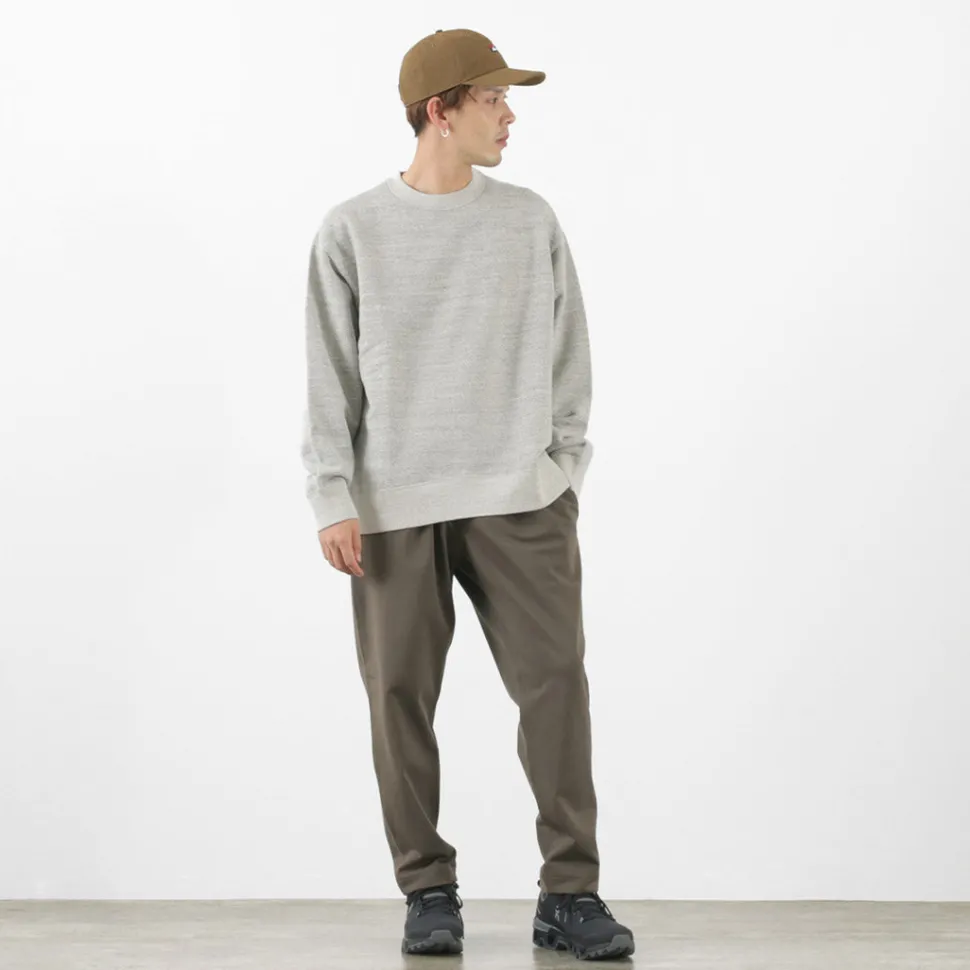 BARNS / Loopwheel wide crew sweatshirt