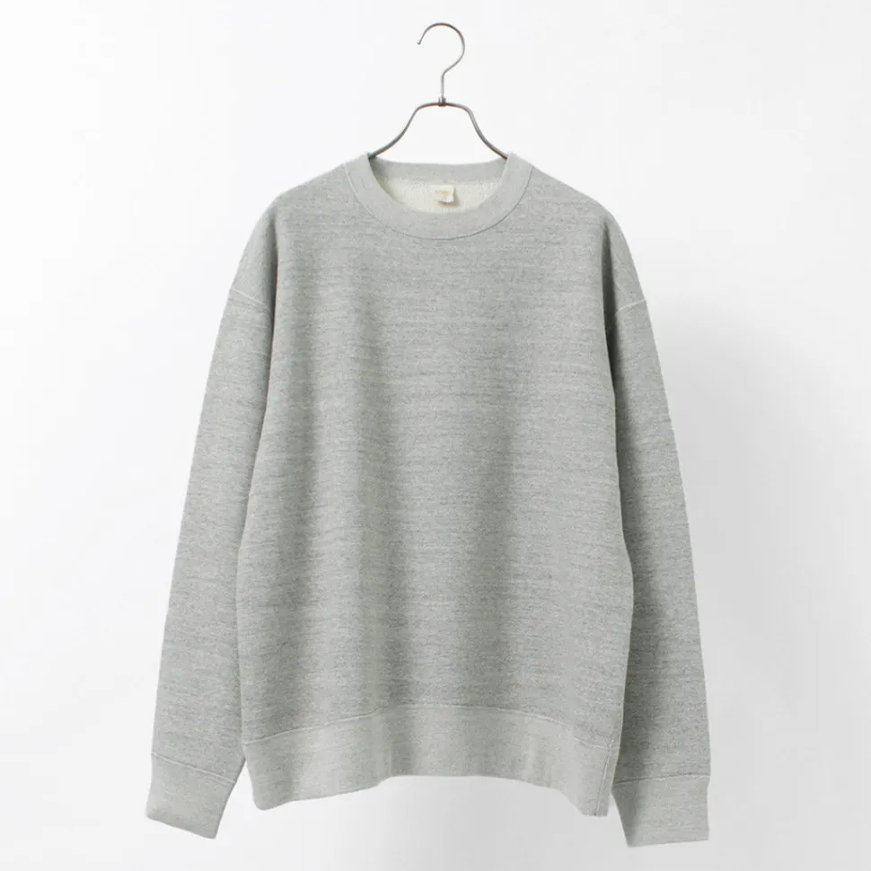 BARNS / Loopwheel wide crew sweatshirt