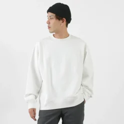 BARNS / Loopwheel wide crew sweatshirt