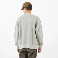 BARNS / Loopwheel wide crew sweatshirt
