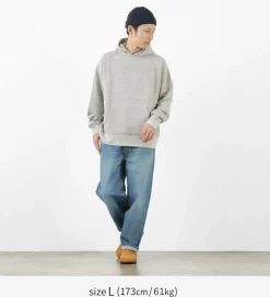 BARNS / Loopwheel wide pull sweatshirt
