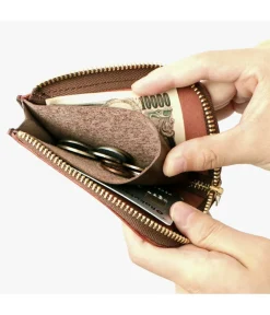 BARNS / L-shaped zipper mini wallet