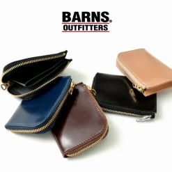 BARNS / L-shaped zipper mini wallet