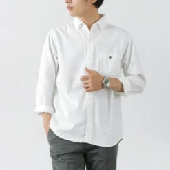 BARNS / Ox Long Sleeve Button Down Shirt