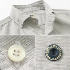 BARNS / Ox Long Sleeve Button Down Shirt