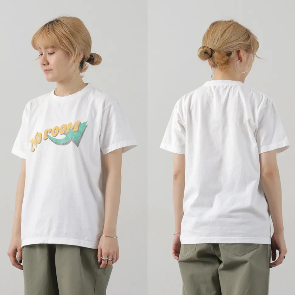 BARNS / RE:PRODUCTER Short Sleeve Printed T-Shirt