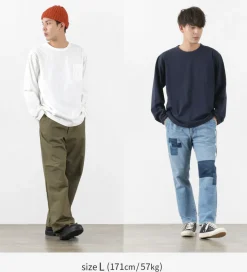 BARNS / TOUGH-NECK Long Sleeve T-Shirt