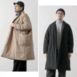 BASISBROEK / APPLE Overcoat Nylon Jet Taffeta