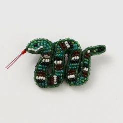 BEADED ACCESSORIES / Beaded pin badge S