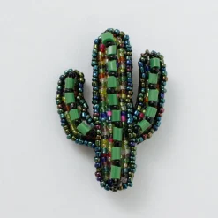 BEADED ACCESSORIES / Beaded pin badge M