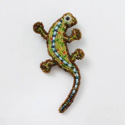 BEADED ACCESSORIES / Beaded pin badge L