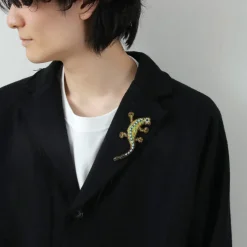 BEADED ACCESSORIES / Beaded pin badge L