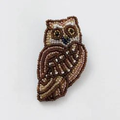 BEADED ACCESSORIES / Beaded pin badge L