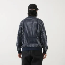 BINGHAMTON KNITTING COMPANY / Birds Eye Crew Sweater