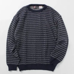 BINGHAMTON KNITTING COMPANY / Birds Eye Crew Sweater