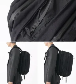 BLACK EMBER / CORDURA FORGE 500 Denier 3WAY Travel Backpack