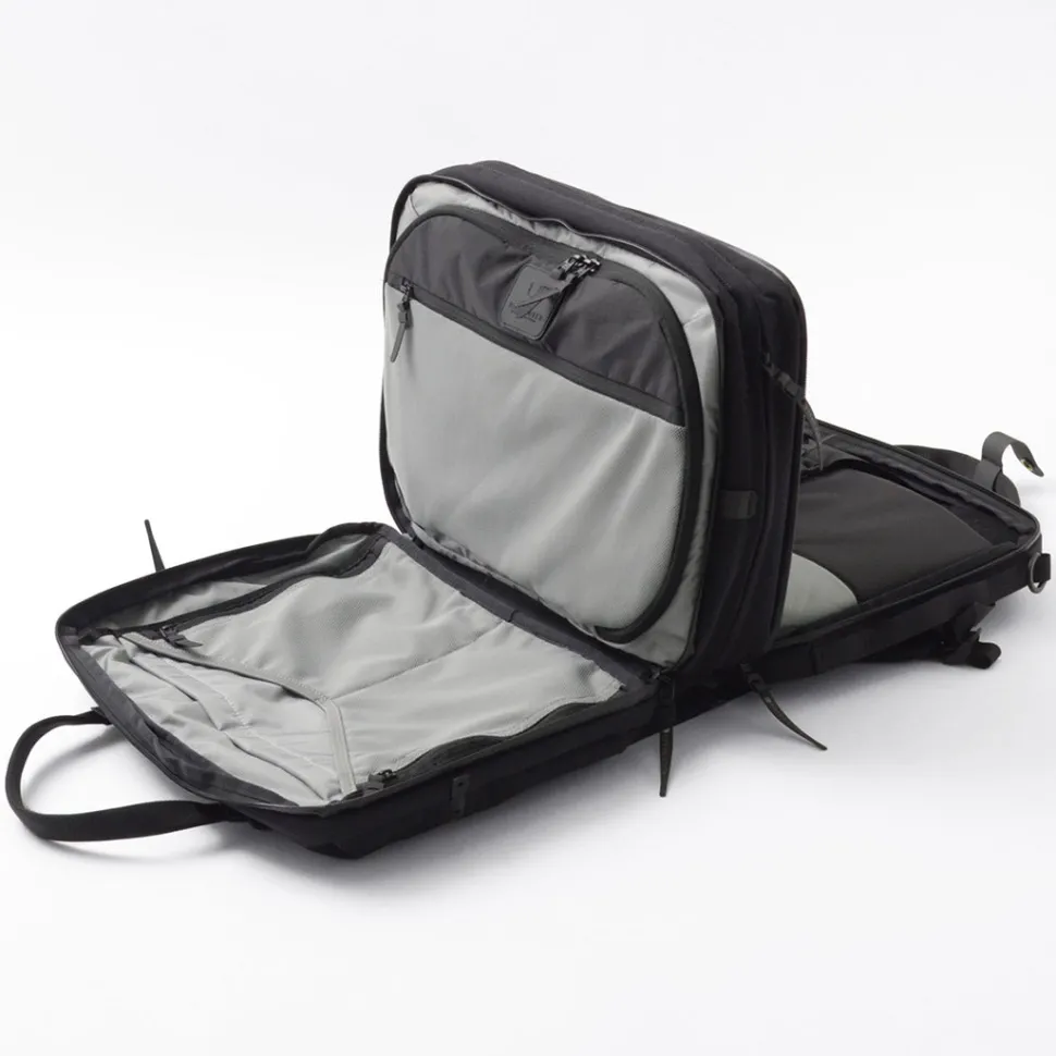 BLACK EMBER / CORDURA FORGE 500 Denier 3WAY Travel Backpack