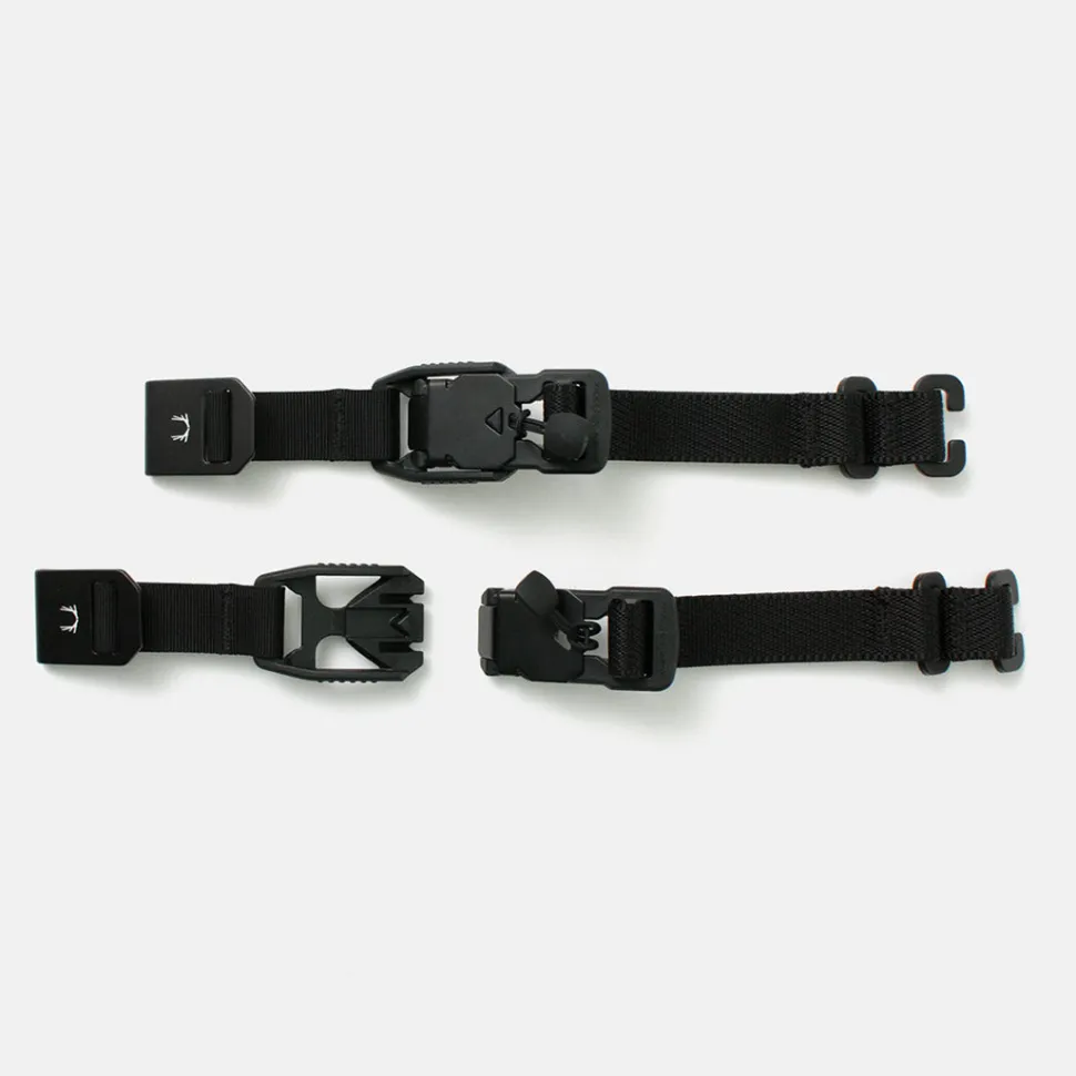 BLACK EMBER / V-Buckle Compression Strap