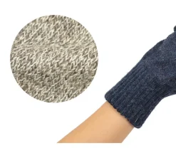 BLACK SHEEP / Fingerless knit gloves