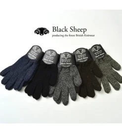 BLACK SHEEP / GL07 knitted glove