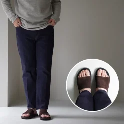 BLUE OVER / Fosco 2 Black Sole Sandals