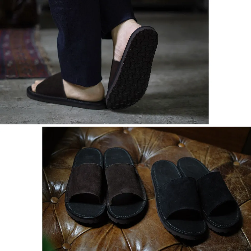 BLUE OVER / Fosco 2 Black Sole Sandals