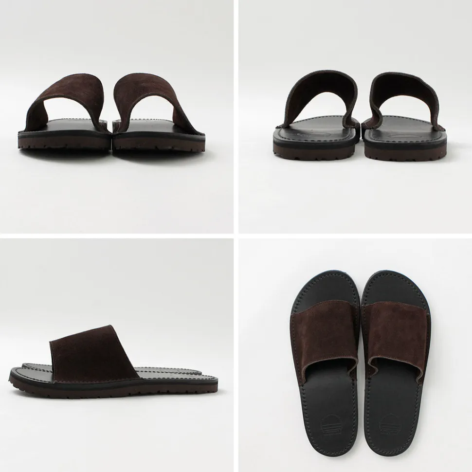 BLUE OVER / Fosco 2 Black Sole Sandals