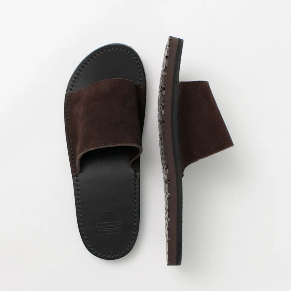 BLUE OVER / Fosco 2 Black Sole Sandals