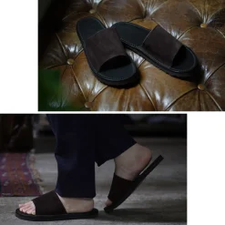 BLUE OVER / Fosco 2 Black Sole Sandals