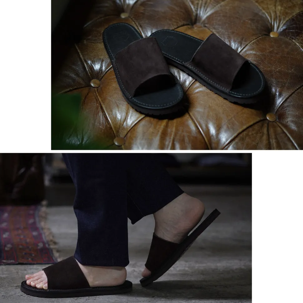 BLUE OVER / Fosco 2 Black Sole Sandals